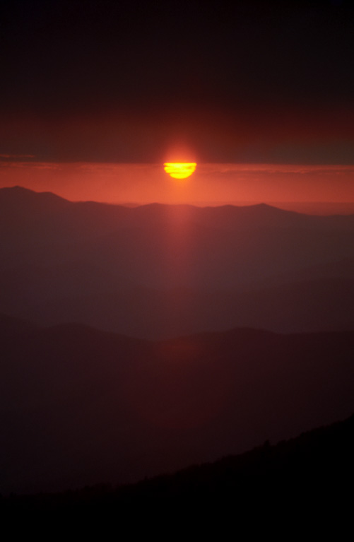 Cliff Tops Sunset- Mount LeConte
