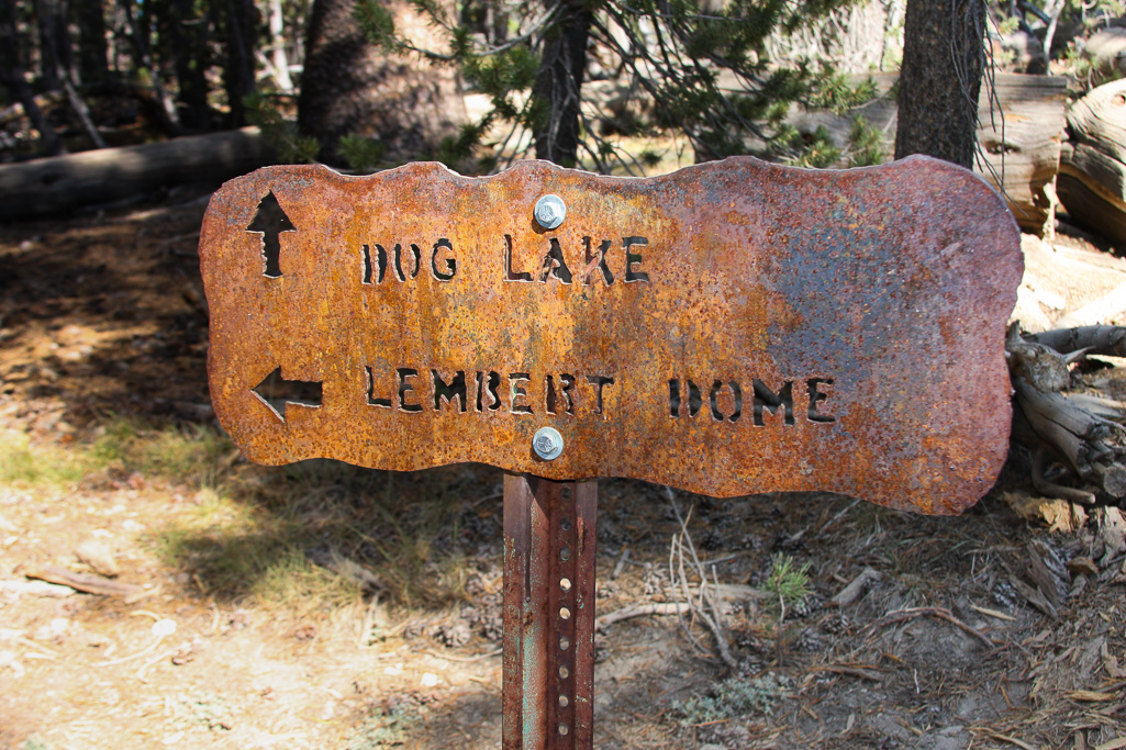 Trailhead - Lembert Dome