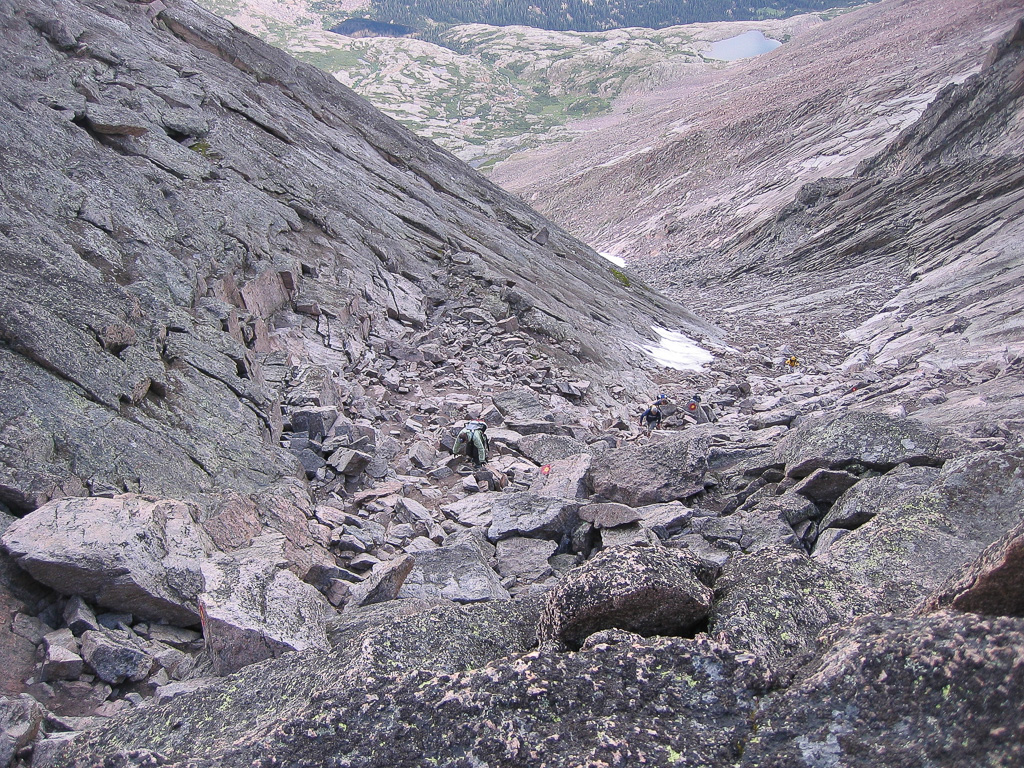 The Trough - Longs Peak