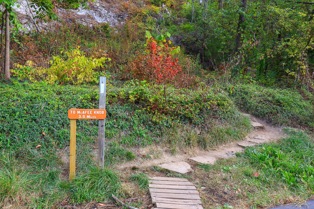 Trailhead - McAfee Knob