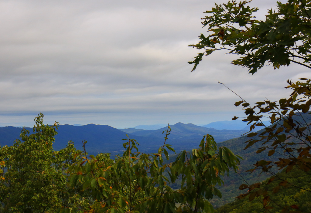 First view - McAfee Knob