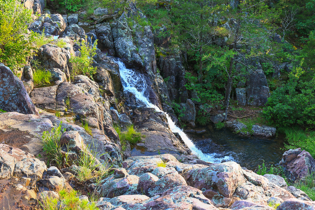 Mina Sauk Falls - Mina Sauk Falls Trail