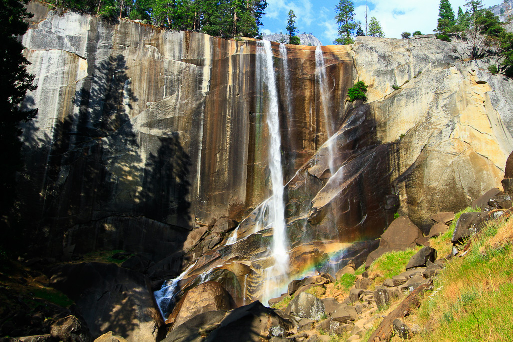 Vernal Falls - Mist Trail  August 2013