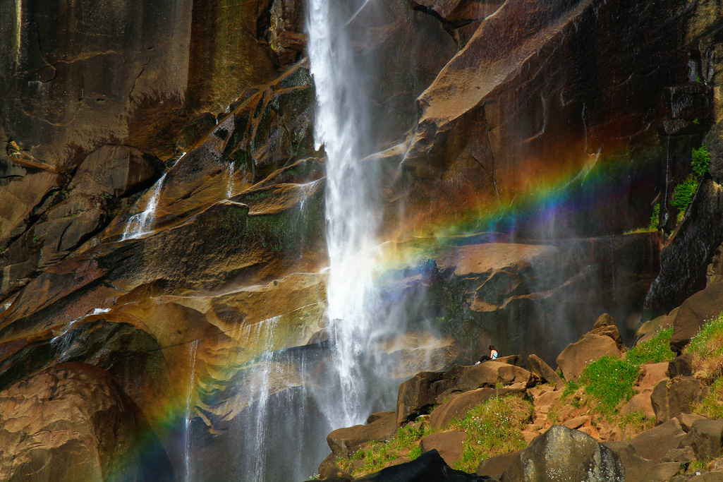 Rainbow zoom - Mist Trail August 2013