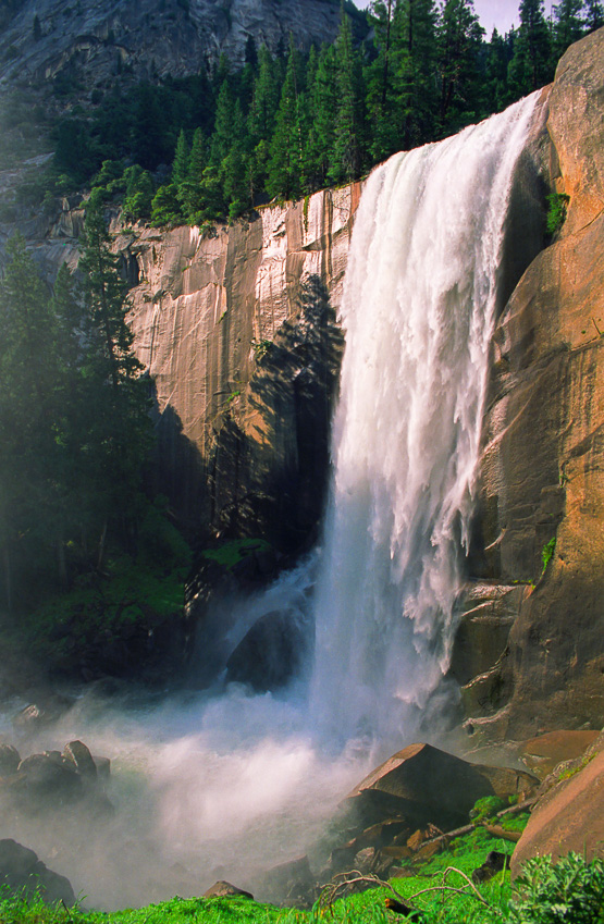 Vernal Falls - Mist Trail June 2000