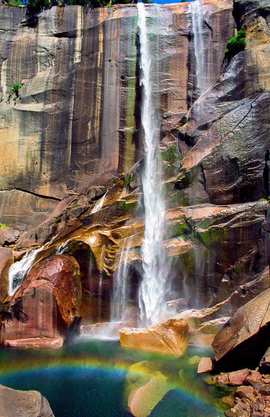 Vernal Falls - Mist Trail  August 20002