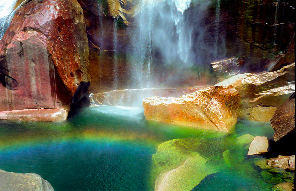 Vernal Falls - Mist Trail  August 20002