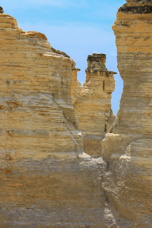 Window to a Spire - Monument Rocks Natural Area