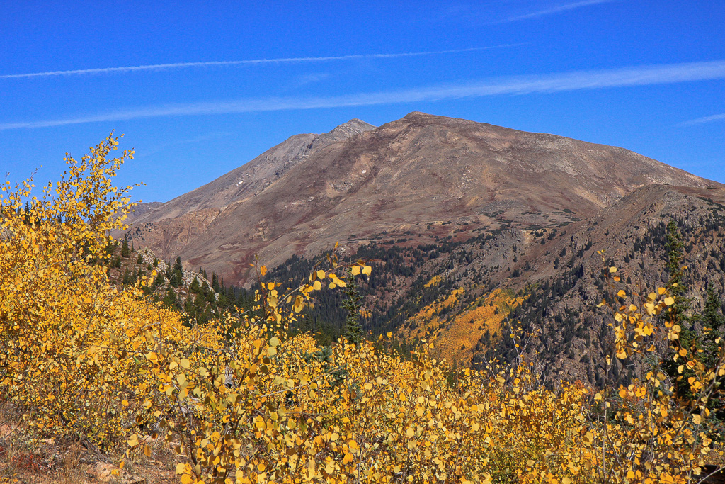 Mount Massive from the Northeast Ridge - North Mount Elbert Trail