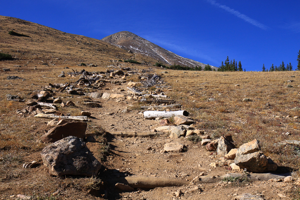 The false summit - North Mount Elbert Trail