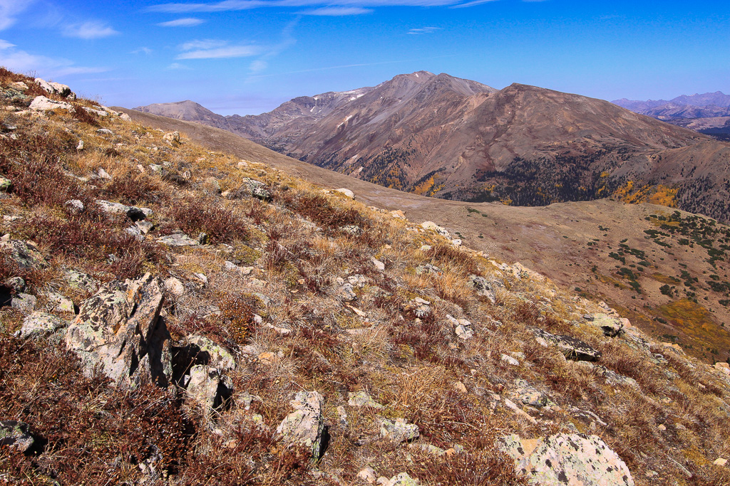 Mount Massive in the distance - North Mount Elbert Trail