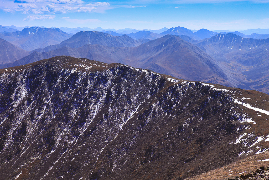 South ridge - North Mount Elbert Trail