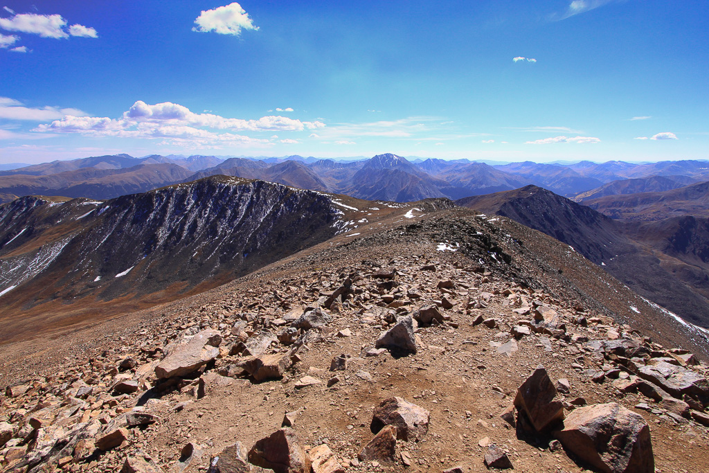 View north - North Mount Elbert Trail