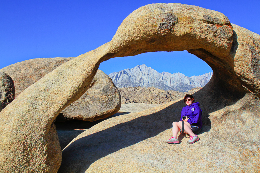 Movie Road Arch, California 2013