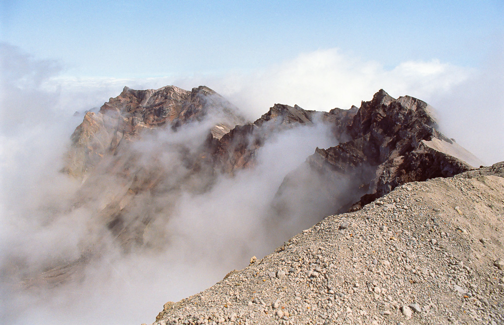 Looking into the Crater - Mount St. Helens, Washington