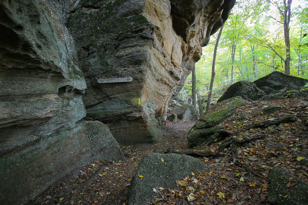 Old Maid's Kitchen - Nelson-Kennedy Ledges 2005