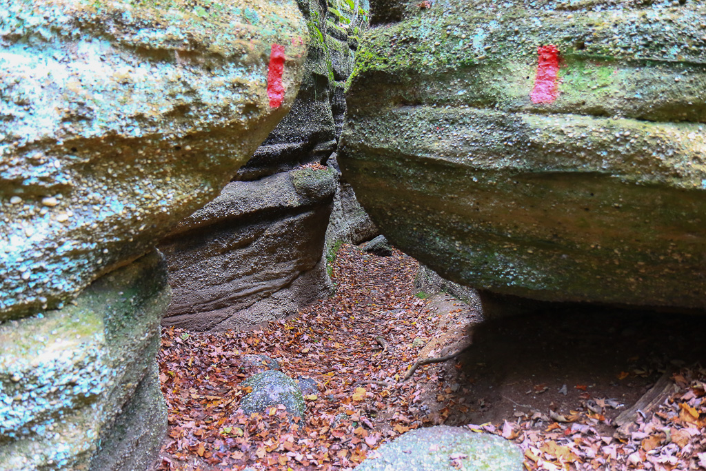 Red Trail to Fat Man's Peril - Nelson-Kennedy Ledges 2021