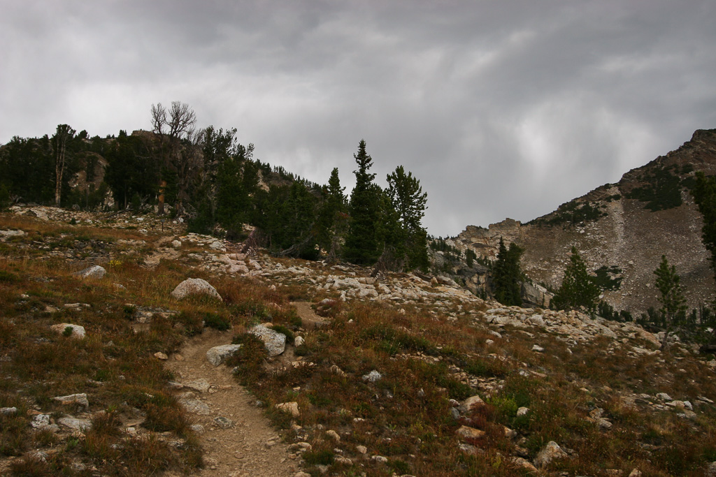 Storm rolling in - Paintbrush Canyon/Cascade Canyon Loop