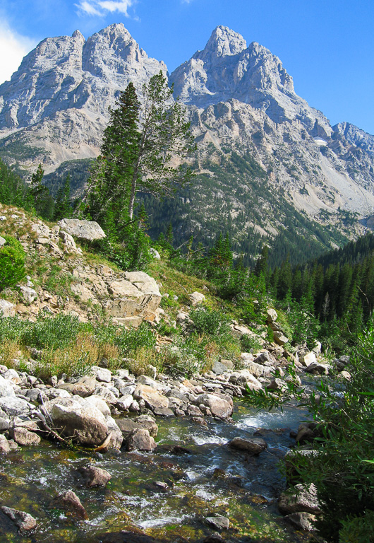 Cascade Creek and Cathedral Group - Paintbrush Canyon/Cascade Canyon Loop
