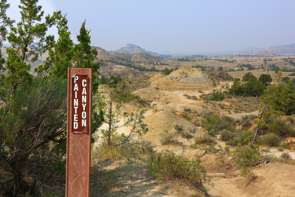 Banded badland- Painted Canyon Nature Trail