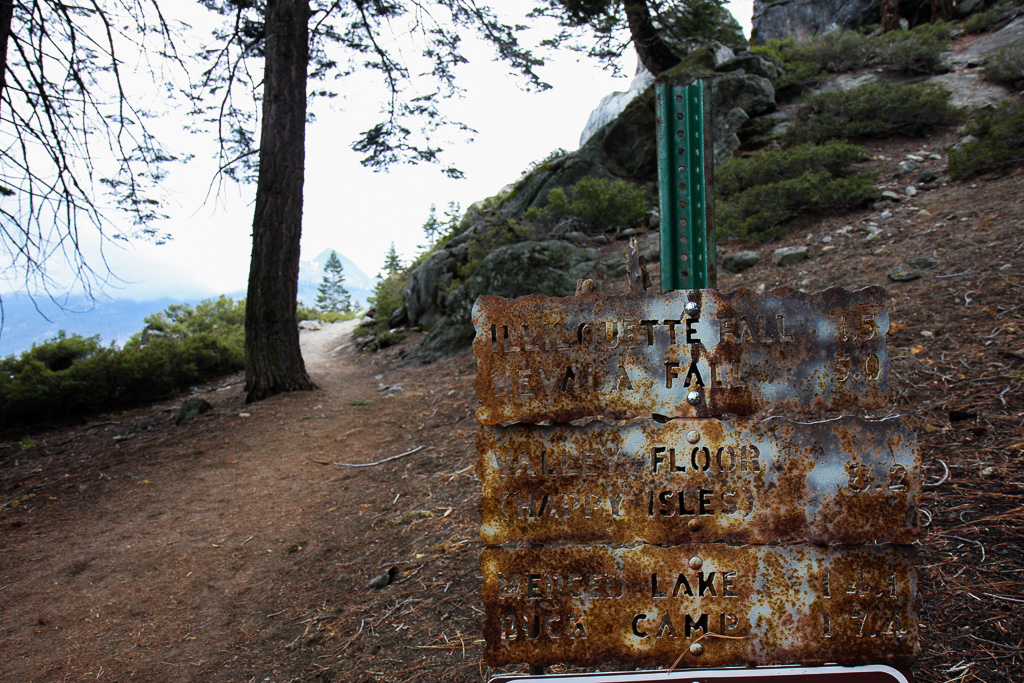 Trail sign - Panorama Trail 2008
