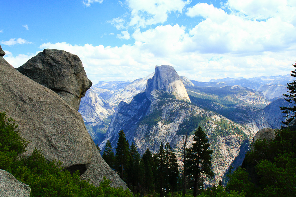 View of Half Dome - Panorama Trail 2013