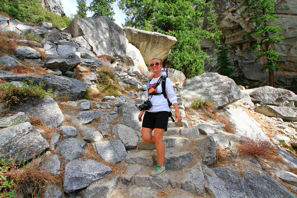 Mist Trail, Yosemite National Park, California 2013