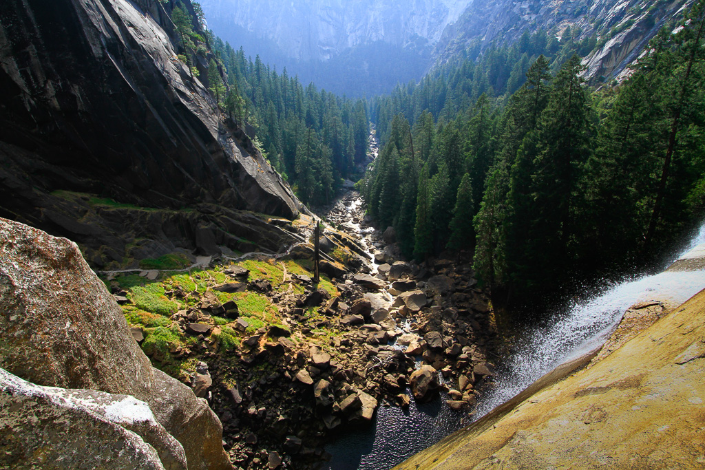 Brink of Vernal Fall - Panorama Trail 2013