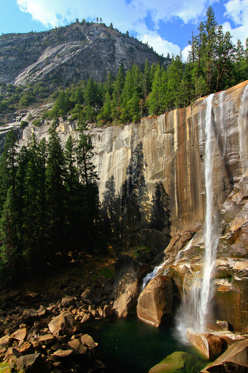 Vernal Fall vista - Panorama Trail 2013