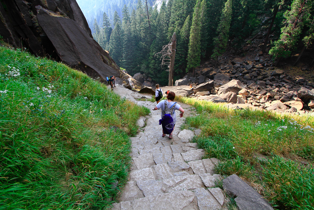 Mist Trail - Panorama Trail 2013