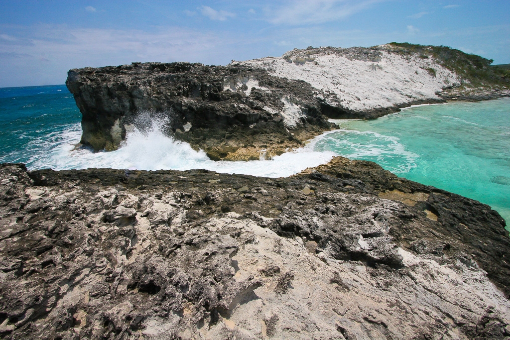 Rachel's Bubble Bath - Compass Cay, Bahamas