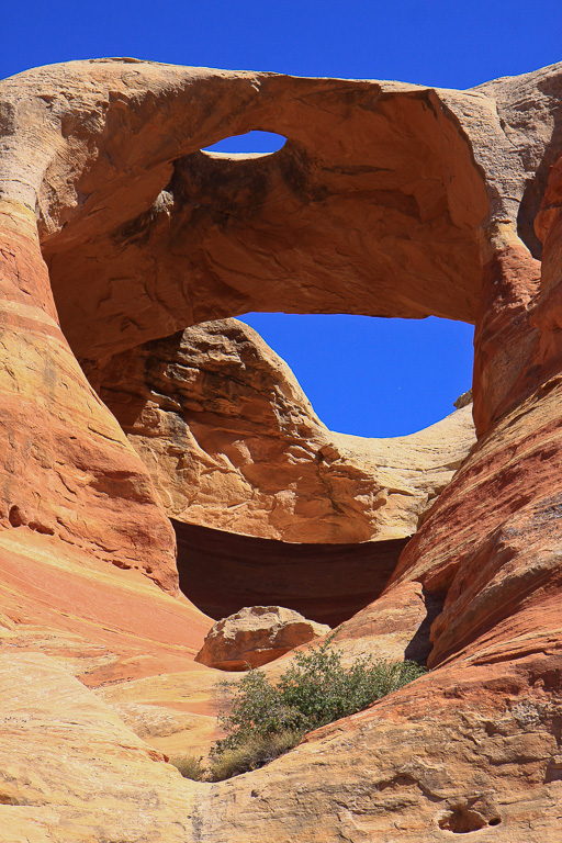 Close-up of Bridge Arch - Rattlesnake Canyon Arches