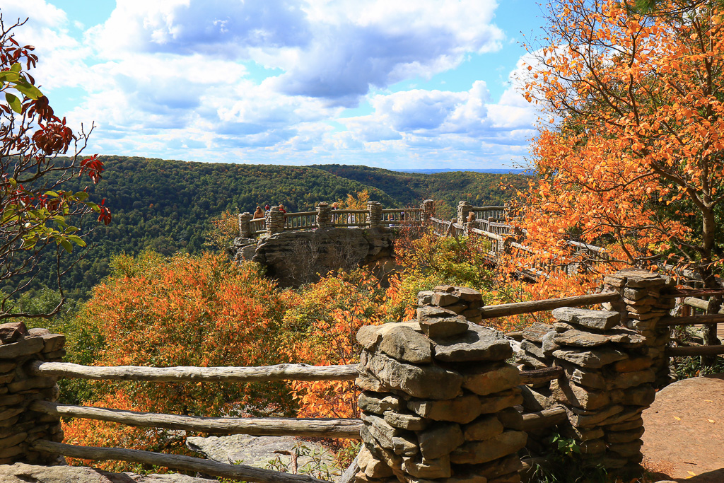 Coopers Rock Overlook/Lower  - Ravens Rock, West Virginia