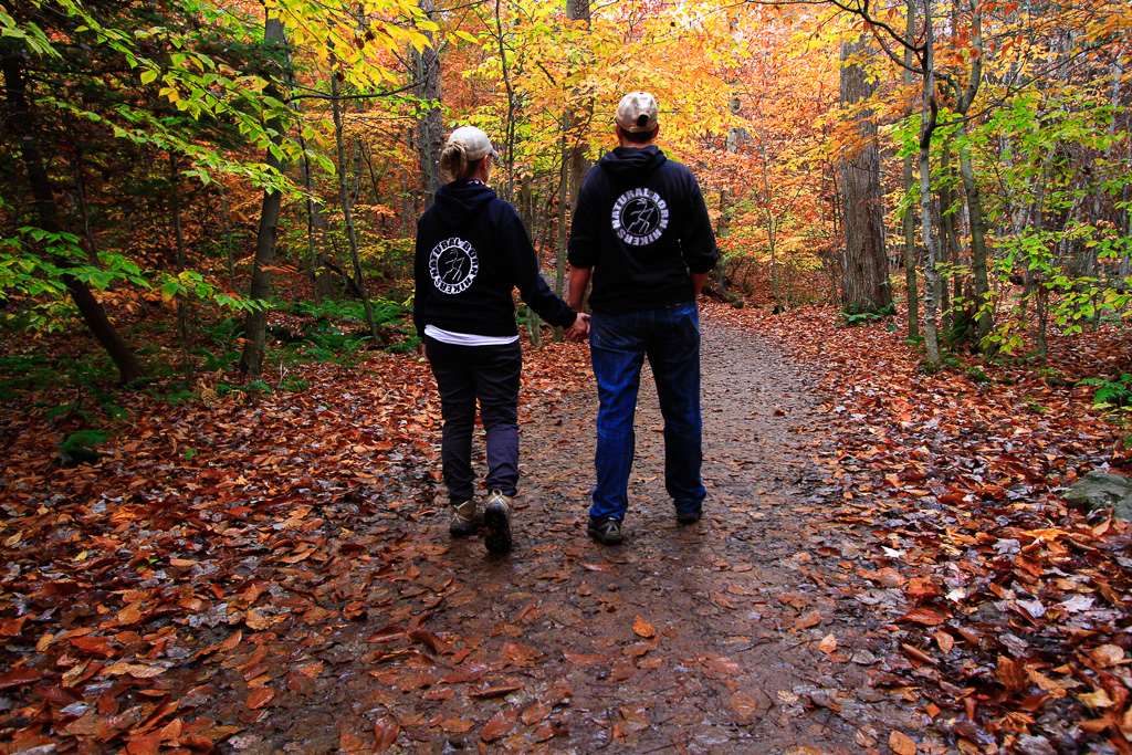 Hikers - Ricketts Glen State Park