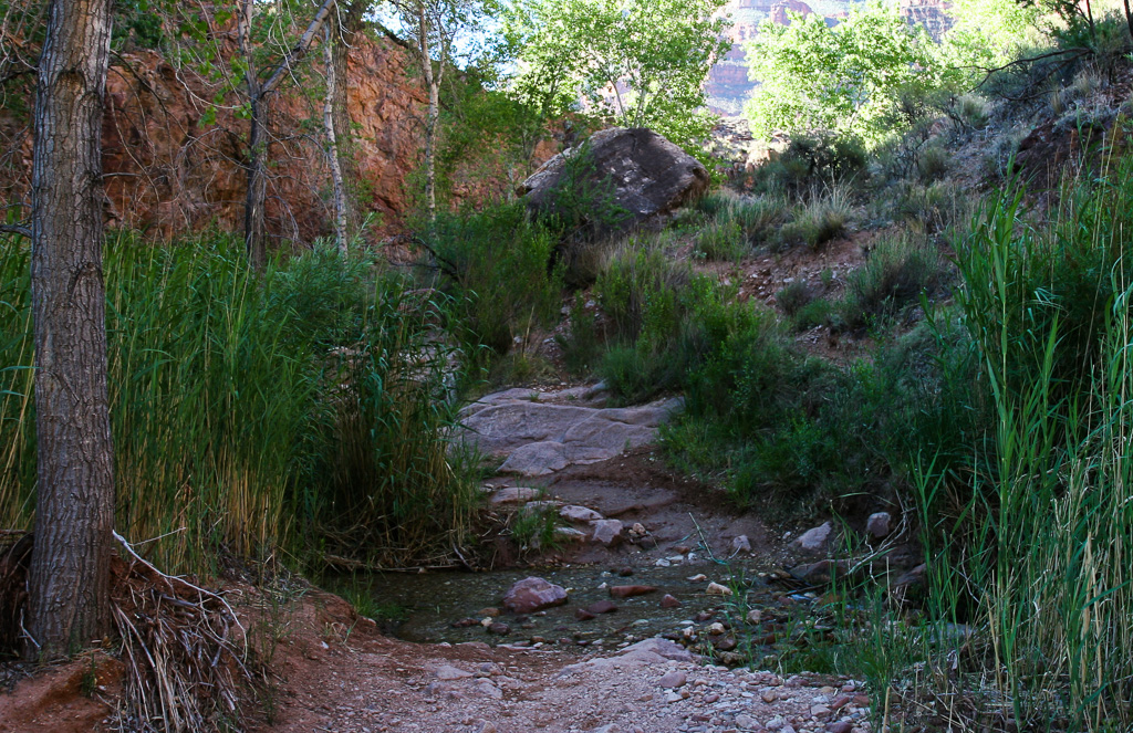 Pipe Creek crossing - Grand Canyon National Park, Arizona