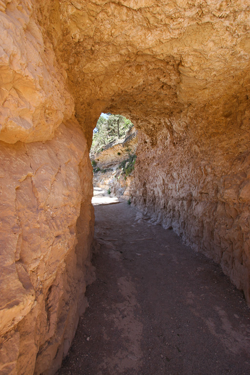 Bright Angel Tunnel - Grand Canyon National Park, Arizona