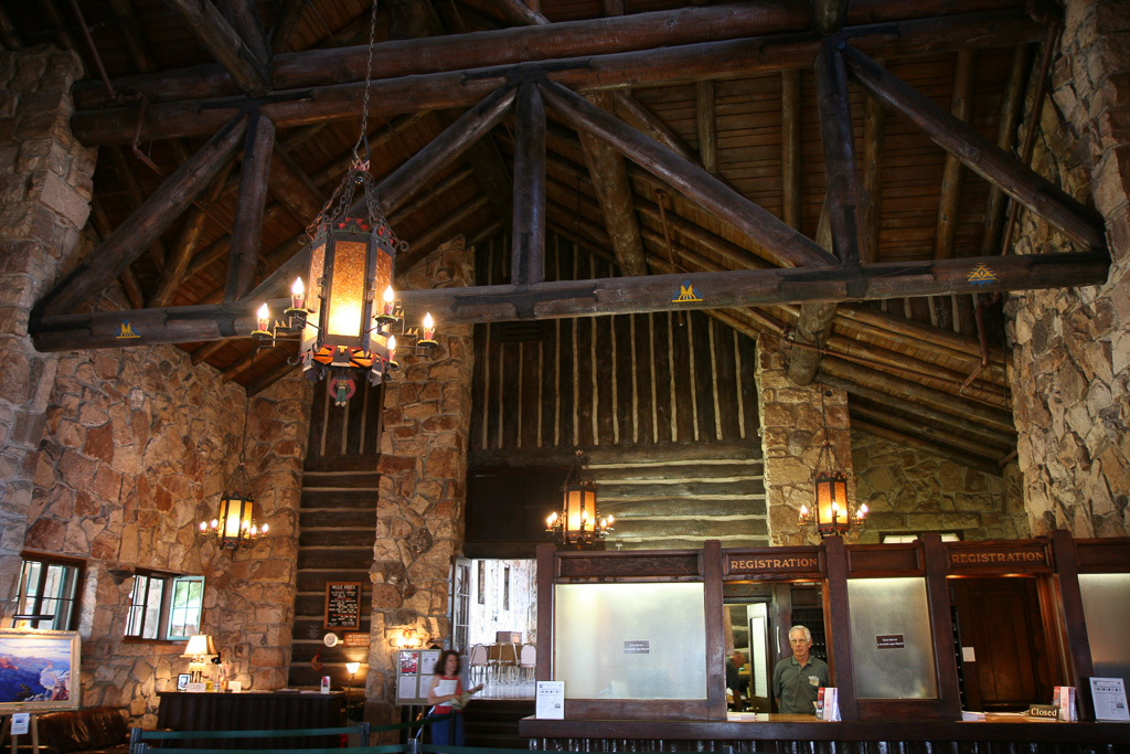 Grand Canyon Lodge Lobby - Grand Canyon National Park, Arizona