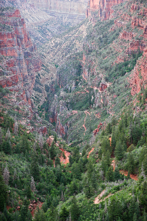 Zigzag trail - Grand Canyon National Park, Arizona