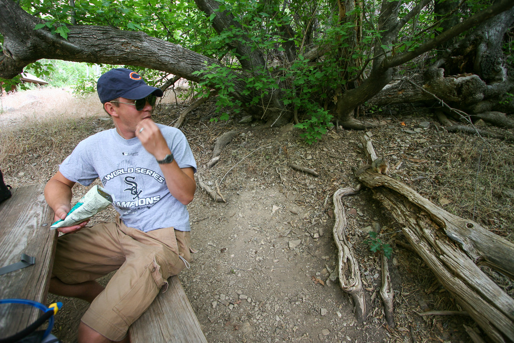 Berg and the snack thief - Grand Canyon National Park, Arizona