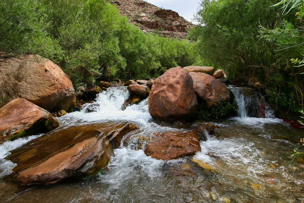 Cascade near Cottonwood Camp - Grand Canyon National Park, Arizona