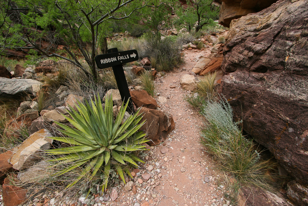 Ribbon Falls - Grand Canyon National Park, Arizona