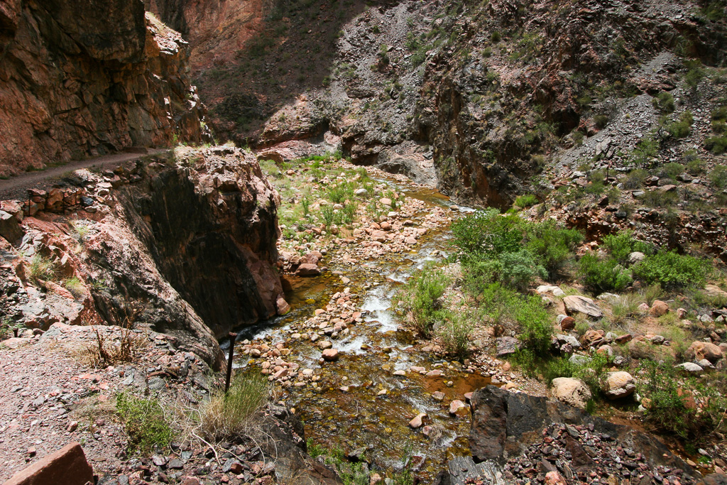 Heading into The Box - Grand Canyon National Park, Arizona