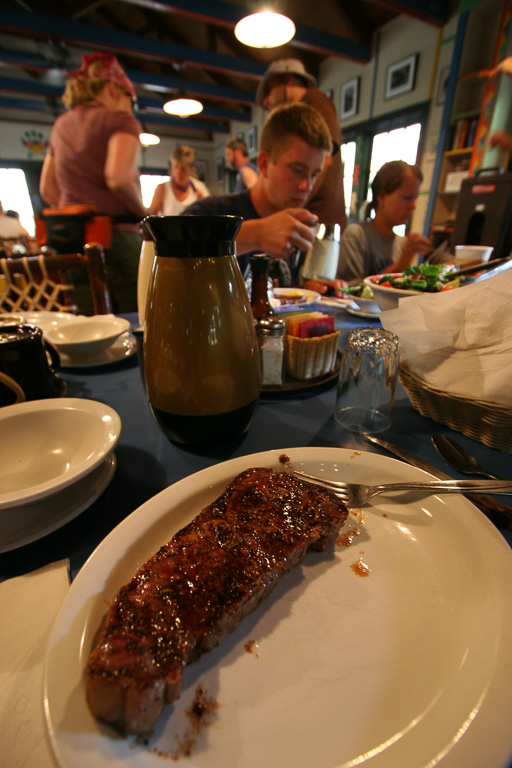 Phantom Ranch Steak dinner- Grand Canyon National Park, Arizona