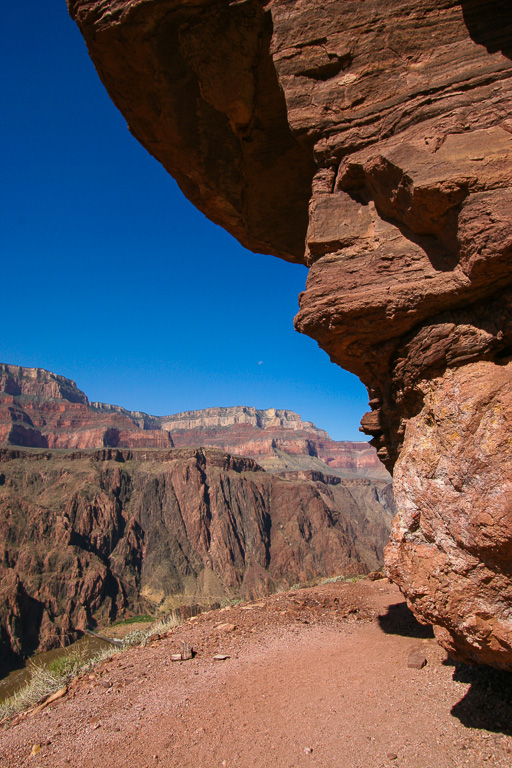 Overhang on Clear Creek Trail - Grand Canyon National Park, Arizona