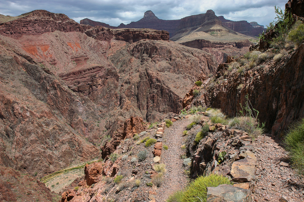 Clear Creek Trail switchback - Grand Canyon National Park, Arizona