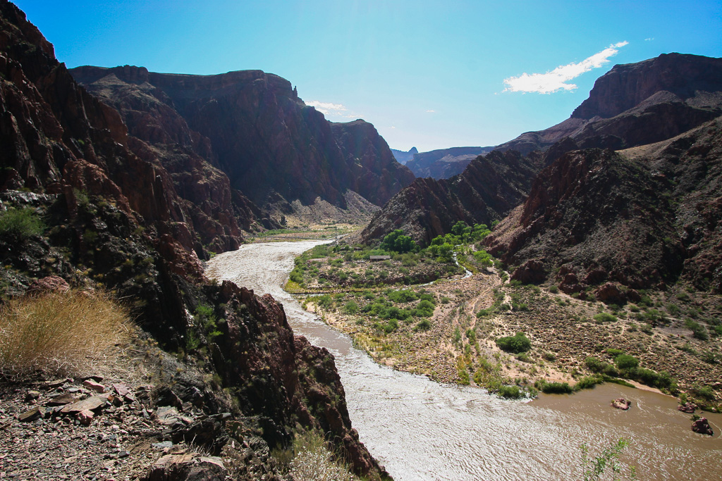 Colorado River from the River Trail - Grand Canyon National Park, Arizona