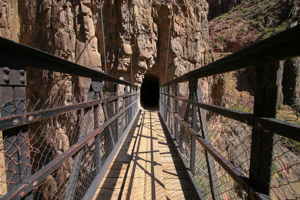 Crossing the Black Bridge - River Trail