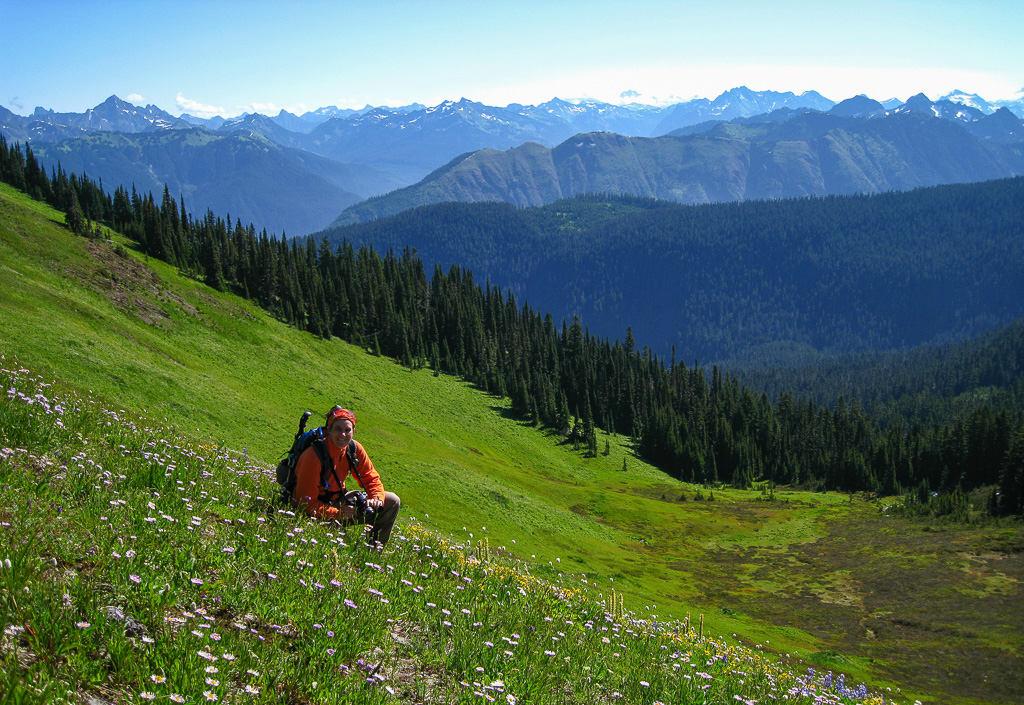 On the slope - Skyline Divide