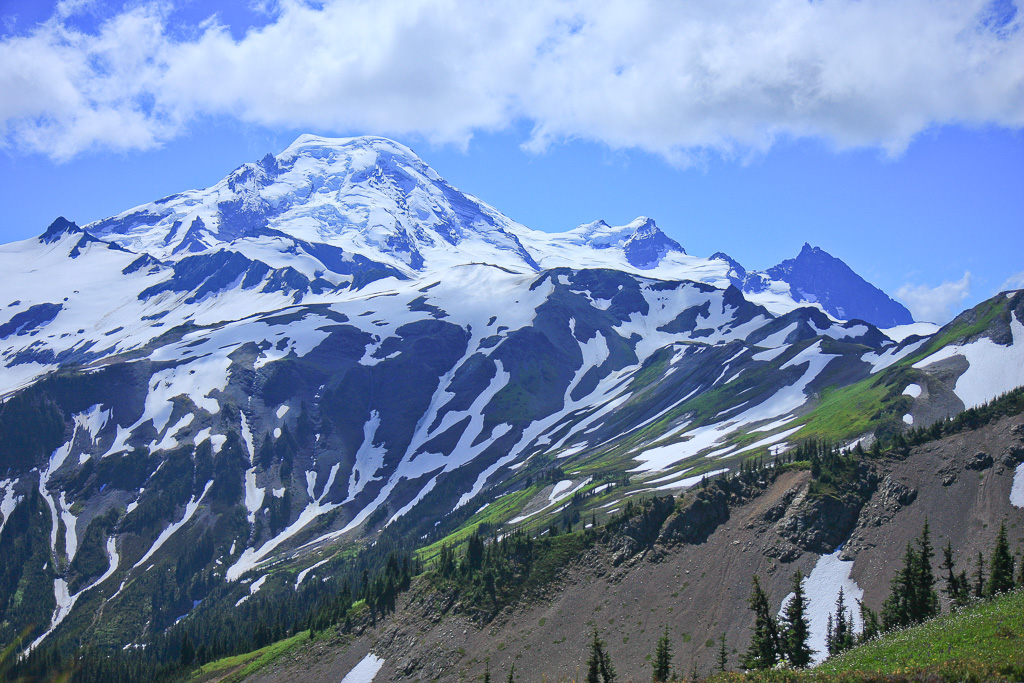 Mount Baker and Chowder Ridge - Skyline Divide