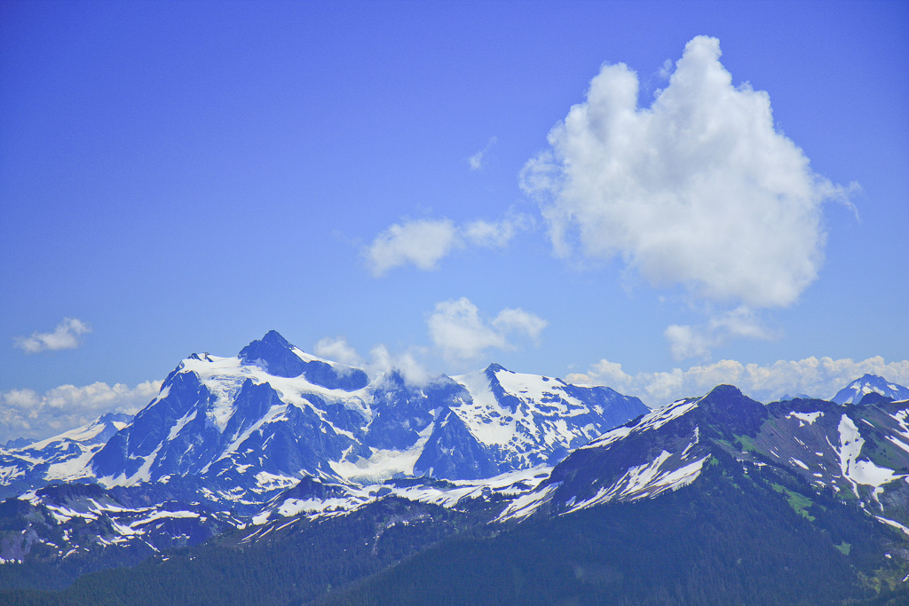 Non-volcanic Mount Shuksan - Skyline Divide